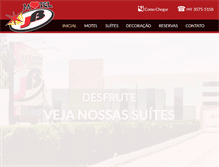Tablet Screenshot of moteljb.com.br